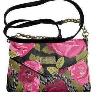 NWOT Betsey Johnson Luv Betsey Floral Crossbody and Small wallet.